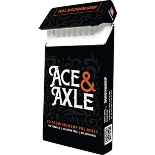 [617395865499] Ace & Axle Premium Hemp Pre-Rolls 20 ct