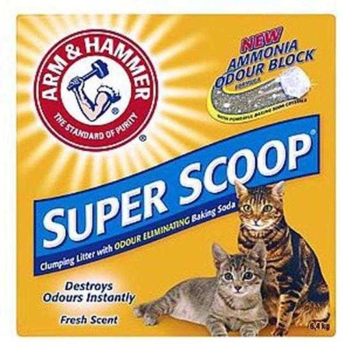 [033200021407] Arm & Hammer Super Scoop Cat Litter 6.4 kg