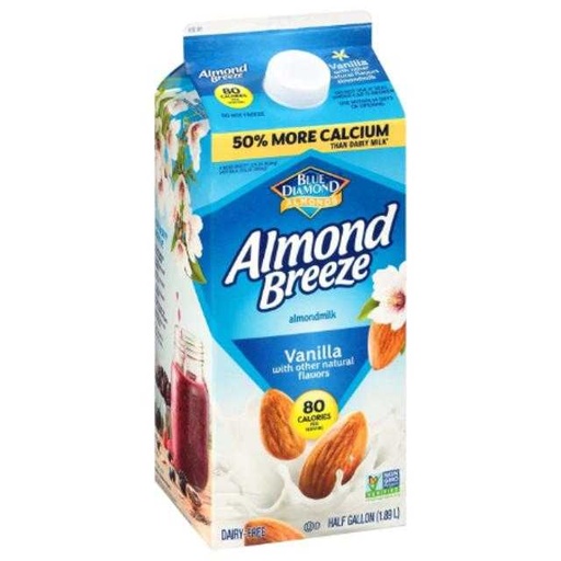 [041570056219] Blue Diamond Almond Breeze Vanilla 64 oz