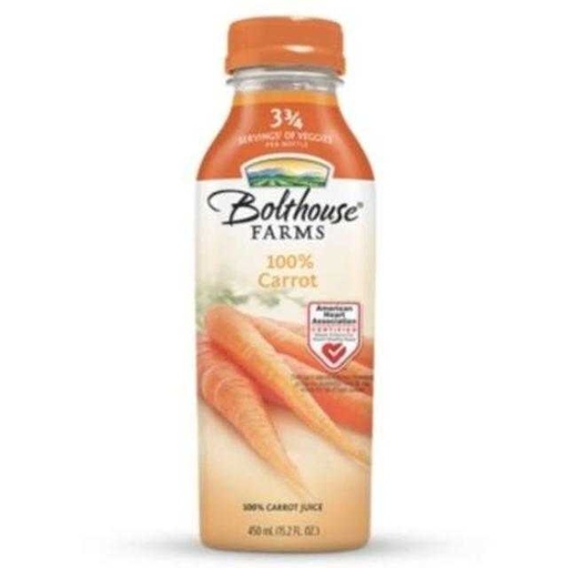 [071464200404] Bolthouse Farms 100% Carrot Juice 15.2 oz