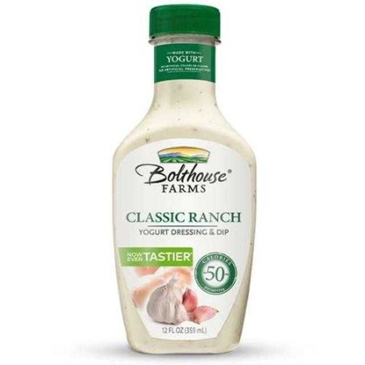 [071464022853] Bolthouse Farms Classic Ranch Yogurt Dressing & Dip 12 oz
