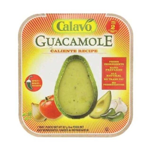 [070740616168] Calavo Guacamole Caliente Recipe 8 oz