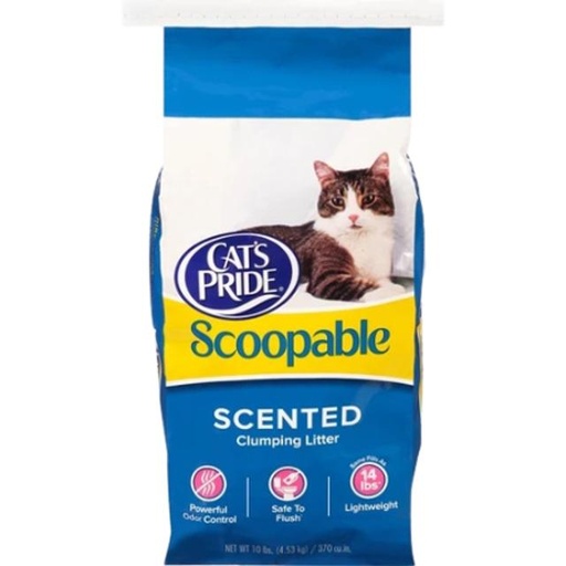 [041788019105] Cat’s Pride Scented Scoopable Clumping Litter 10 lb