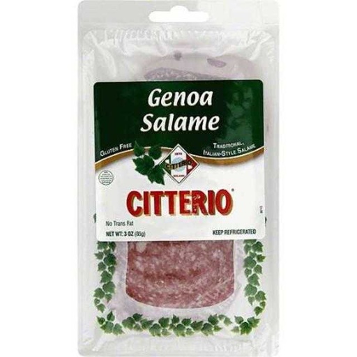 [035032323001] Citterio Genoa Salame 3 oz