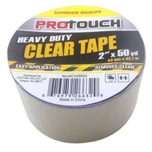 [878848861226] Protouch Clear Tape 2 in x 50 yd
