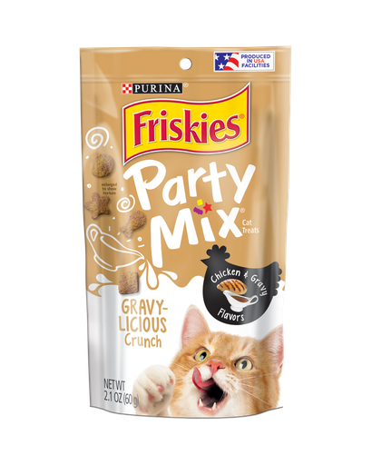 [050000169238] Purina Friskies Party Mix Cat Treats 2.1 oz