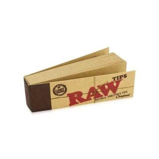 [716165177395] Raw Natural Rolling Paper Tips