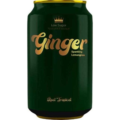 [8718481541524] Real Tropical Ginger Lemongrass 330 ml