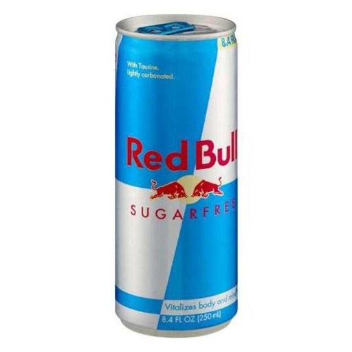 [811800010010] Red Bull Energy Drink Sugar Free 8.4 oz