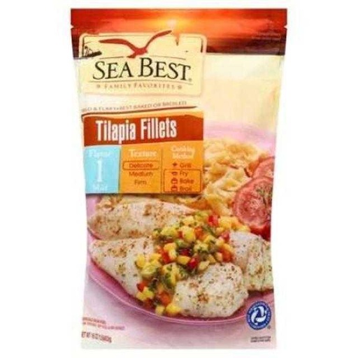 [075391967812] Sea Best Tilapia Fillets 16 oz