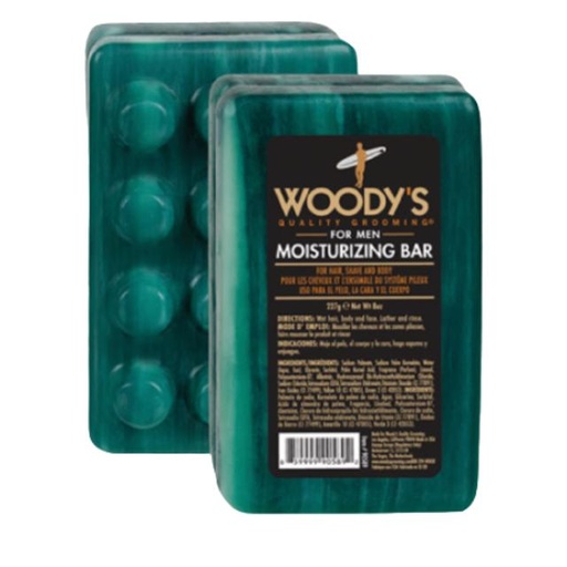 [672153905893] Woody’s Moisturizing Bar for Men 8 oz