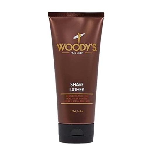 [672153905718] Woody’s Shave Lather for Men 6 oz