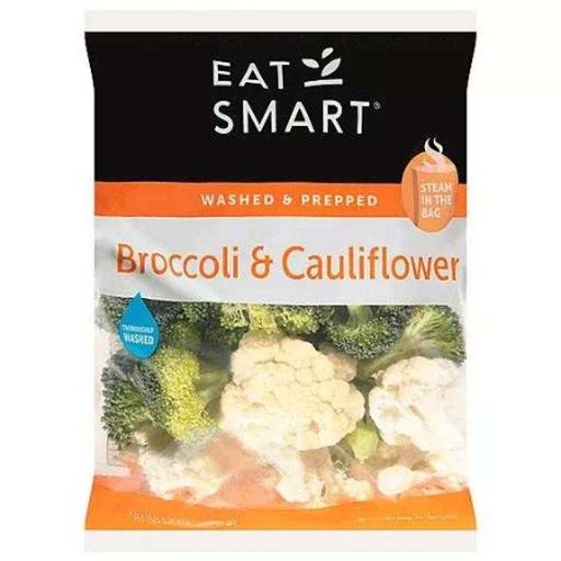 [709351000263] Eat Smart Broccoli & Cauliflower 12 oz