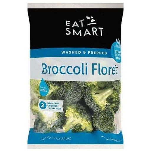 [709351000133] Eat Smart Broccoli Florets 12 oz