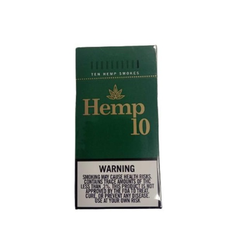 [100006] Hemp 10 Hemp Smokes 10 ct