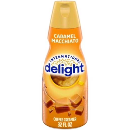 [041271009552] International Delight Caramel Macchiato Coffee Creamer 32 oz