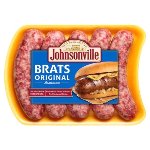 [077782007879] Johnsonville Bratwurst Sausage 19 oz