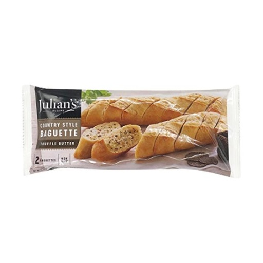 [855971002085] Julian's Recipe Country Style Truffle Butter Baguette 2 ct 11.29 oz