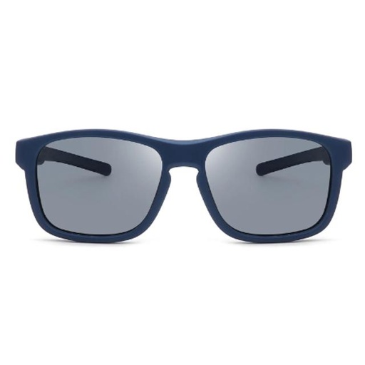 [00000261] Kids Classic Polarized Rectangle Sunglasses - Blue (HKP1006)