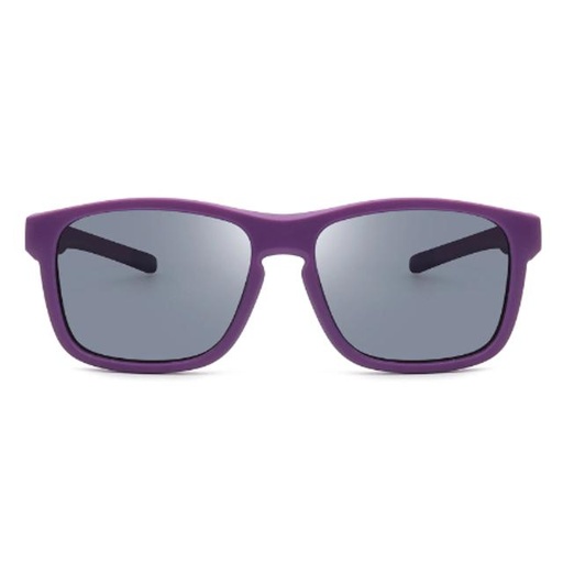 [00000264] Kids Classic Polarized Rectangle Sunglasses - Purple (HKP1006)