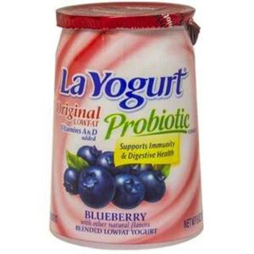 [053600000017] La Yogurt Blueberry 6 oz