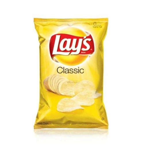 [028400017145] Lay's Classic Potato Chips 6.5 oz