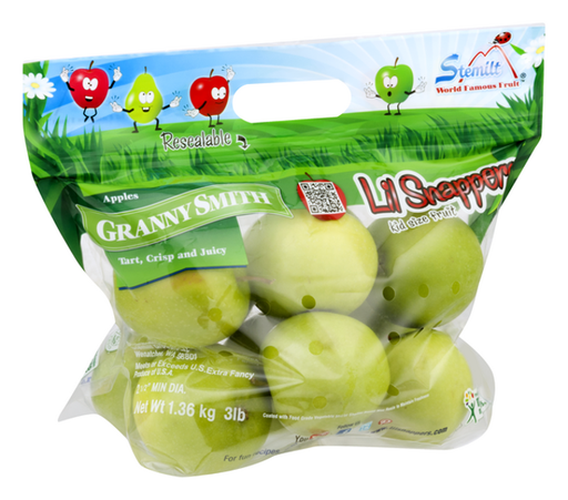 [741839005919] Apples - Lil Snappers Granny Smith 3 lb