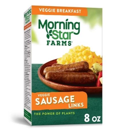 [028989971104] Morning Star Farms Breakfast Veggie Sausage Links 8 oz