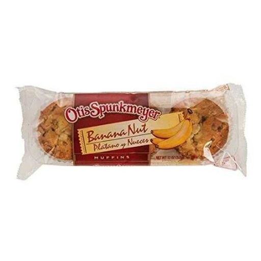 [091752041052] Otis Spunkmeyer Banana Nut Muffins 3 ct