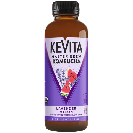 [853311003655] KeVita Master Brew Kombucha Lavender Melon 15.2 oz