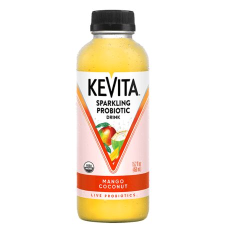 [853311003044] KeVita Master Brew Kombucha Mango Coconut 15.2 oz