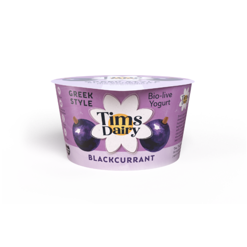 [5022463175922] Tims Dairy Greek Style Black Currant Yogurt 175 g