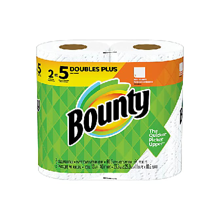 [030772058251] Bounty Paper Towel 90 Sheets per Roll 6 ct ( 2= 6 Doubles)