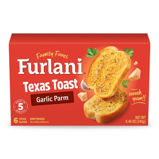 [059635001951] Furlani Texas Toast Garlic Parmesan 8.46oz 6ct