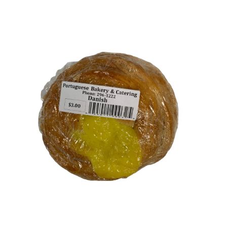 [00000443] Portuguese Bakery Lemon Danish 1 ct (Freshly Baked)