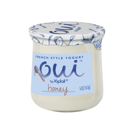 [070470142128] Oui Honey French Style Yogurt 5 oz