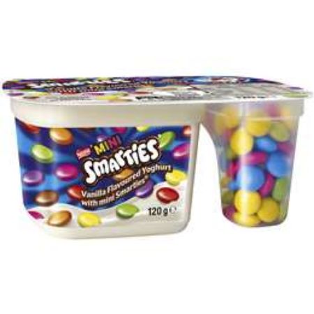 [3023290065990] Nestle Smarties with Vanilla Yogurt 107 g