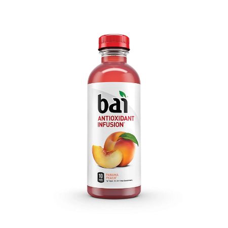 [852311004051] Bai Antioxidant Infusion Panama Peach 18 oz