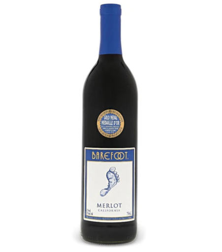 [018341751109] Barefoot Merlot Wine 750 ml