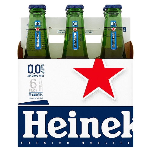 [072890006219] Heineken 0.0 Beer 6 pk