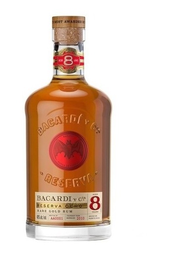 [080480505301] Bacardi 'Ocho' 8 Year Rum 1 L