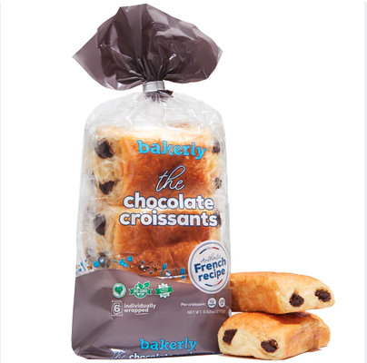 [852160006015] Bakerly Chocolate Croissants 9.52 oz