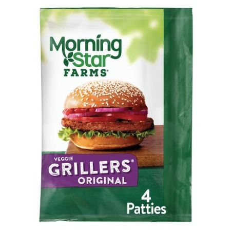 [028989100825] Morning Star Farms Veggie Grillers Original Burgers 4 ct 9 oz