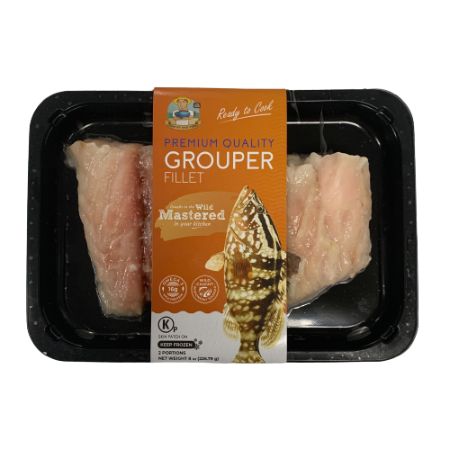 [850020605026] Frozen Grouper Fish Fillet 8 oz - Java