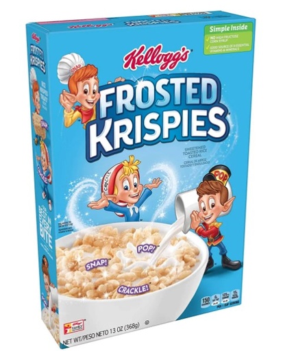 [038000200113] Kellogg's Frosted Krispies 13 oz