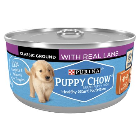 [017800187039] Purina Puppy Chow With Real Lamb 5.5 oz