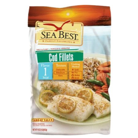 [075391013137] Sea Best COD Fillets 1 lb