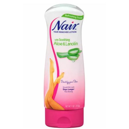 Nair Hair Remover Lotion Aloe and Lanolin 9 oz