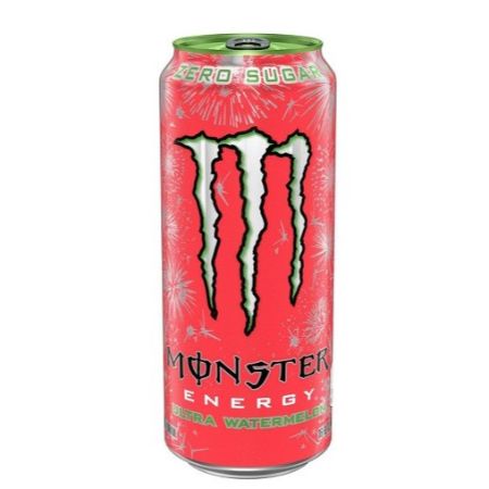 Monster Ultra Watermelon Energy Drink Zero Sugar  16 oz