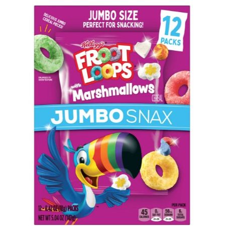 Kellogg's Jumbo Snax Marshmallows Cereal 5.04 oz